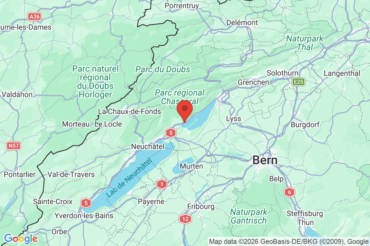 Carte de l'activité