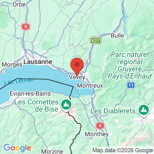 Carte de l'activité
