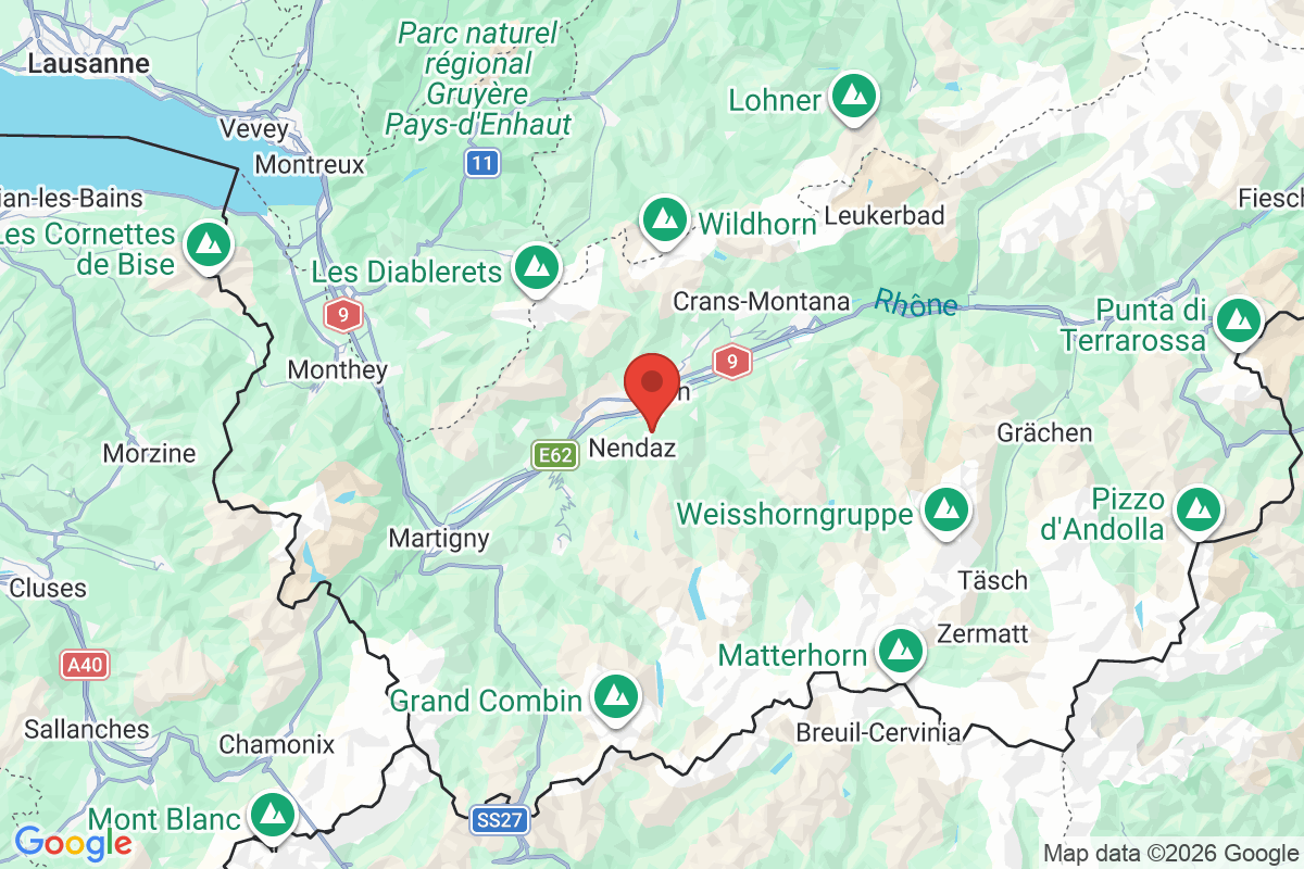 Carte de l'activité