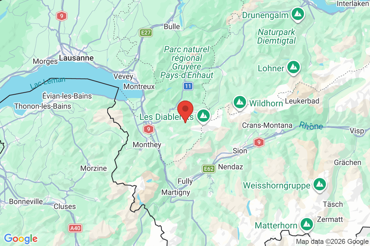 Carte de l'activité