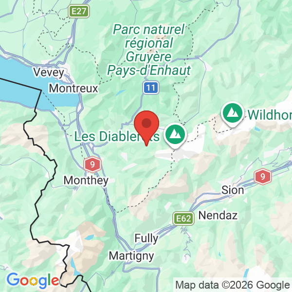 Carte de l'activité