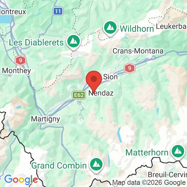 Carte de l'activité