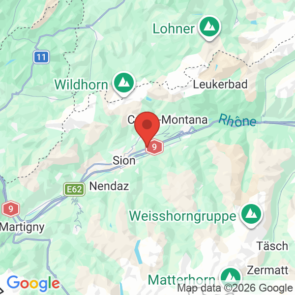 Carte de l'activité
