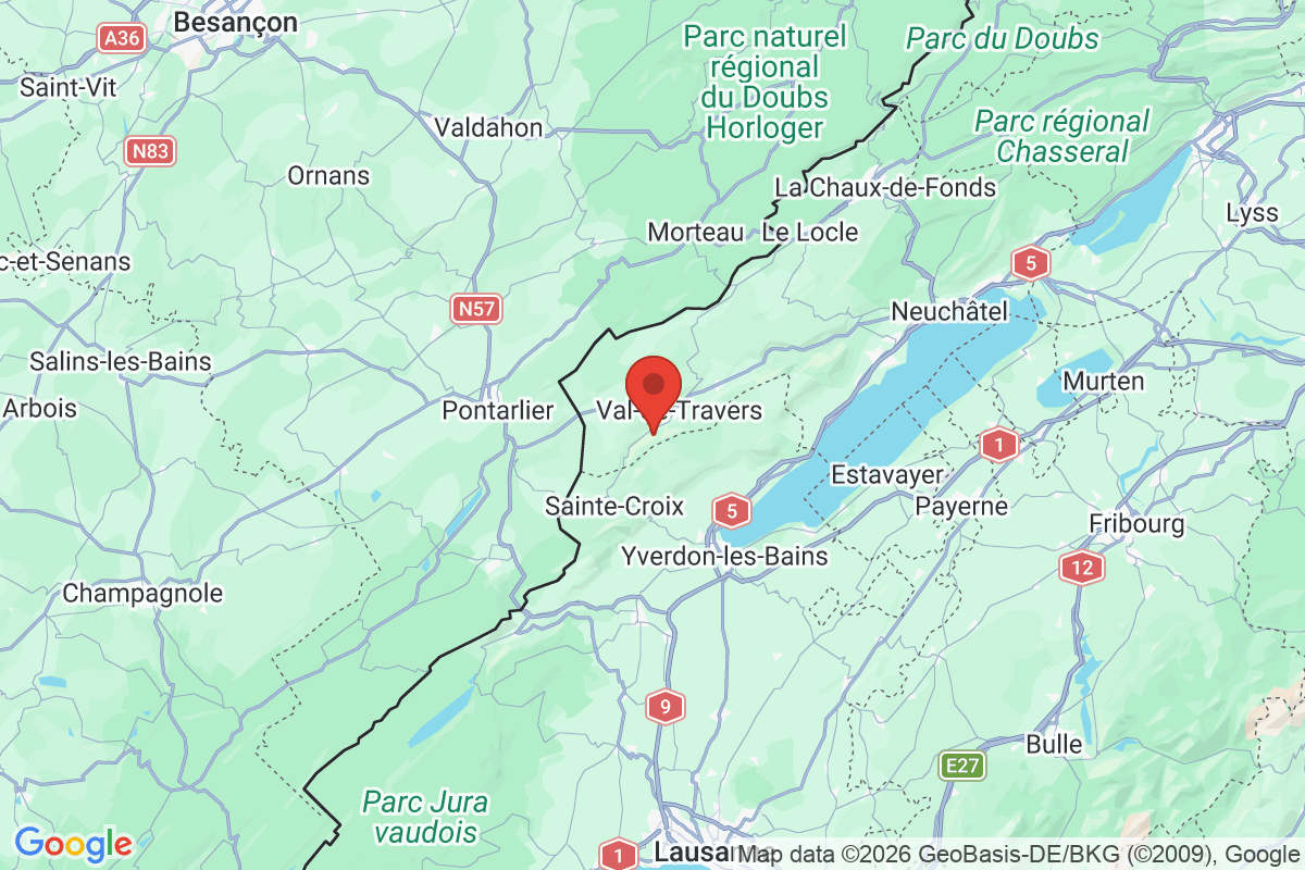 Carte de l'activité