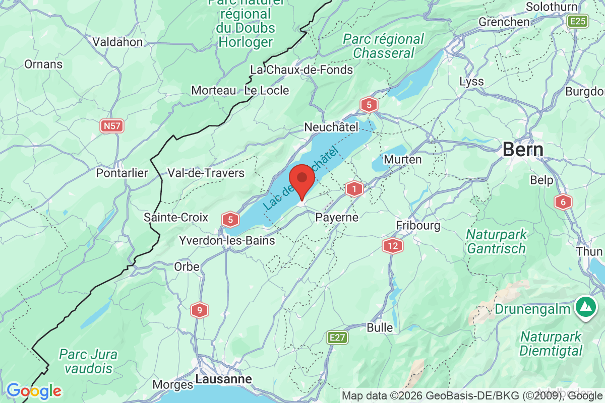 Carte de l'activité