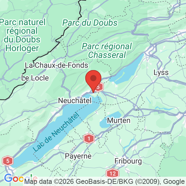 Carte de l'activité
