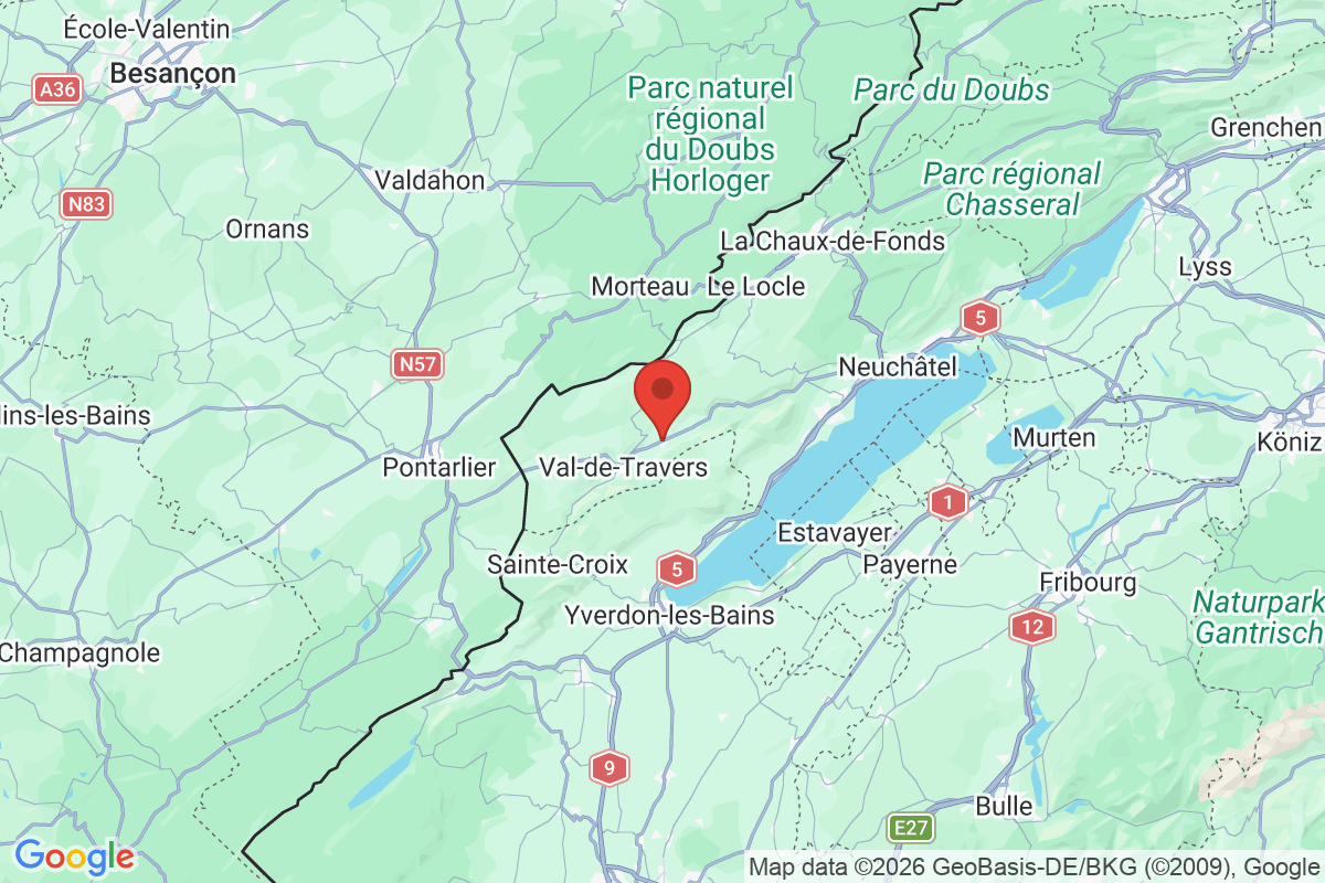 Carte de l'activité