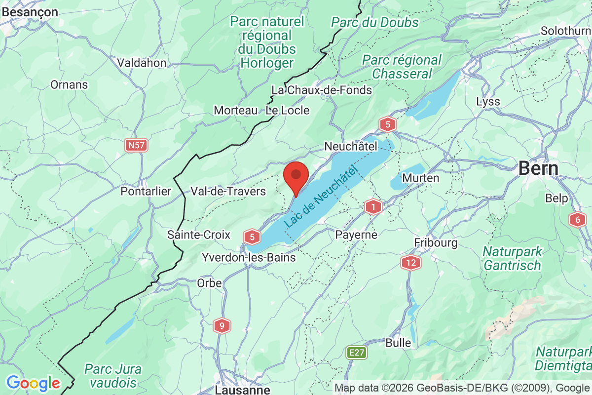 Carte de l'activité