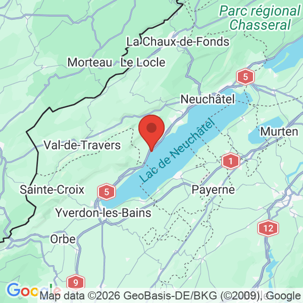 Carte de l'activité