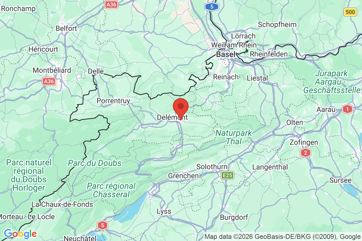 Carte de l'activité