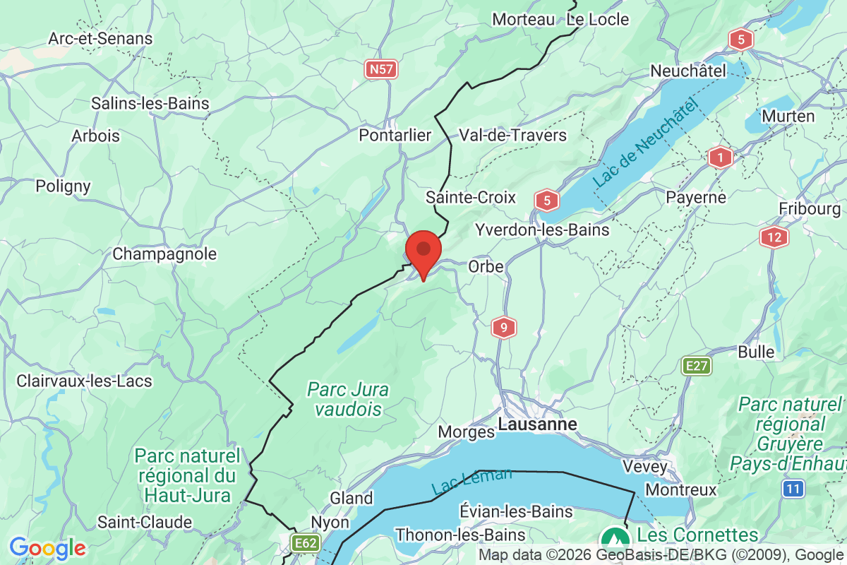 Carte de l'activité