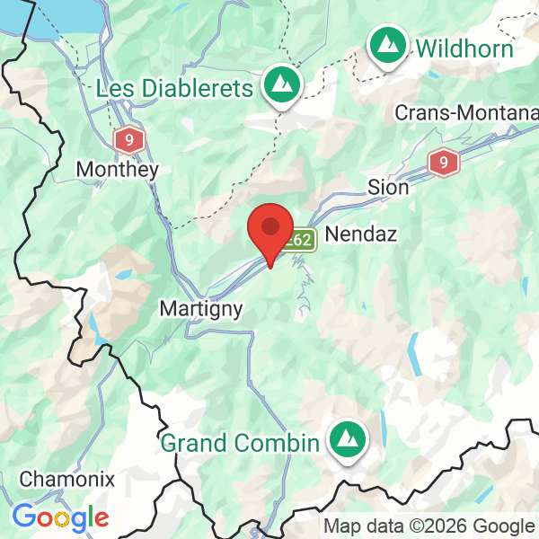 Carte de l'activité