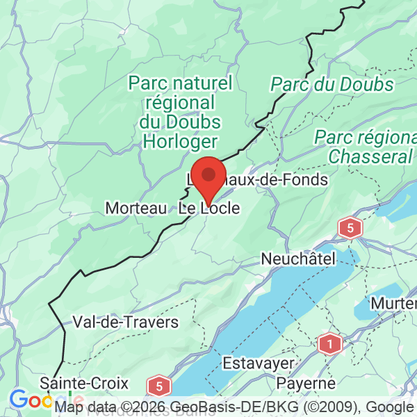Carte de l'activité