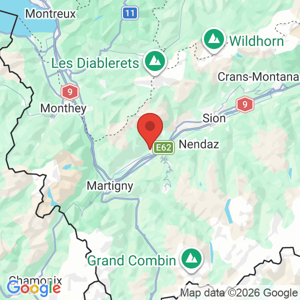 Carte de l'activité