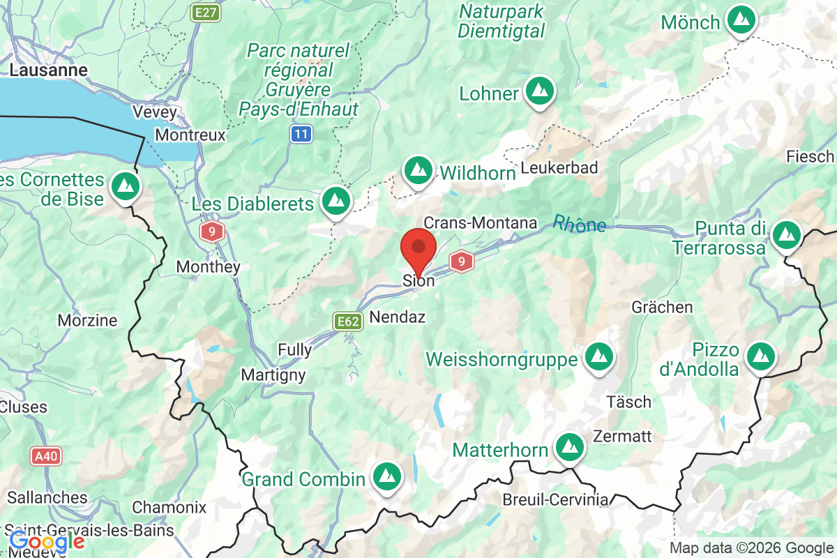 Carte de l'activité