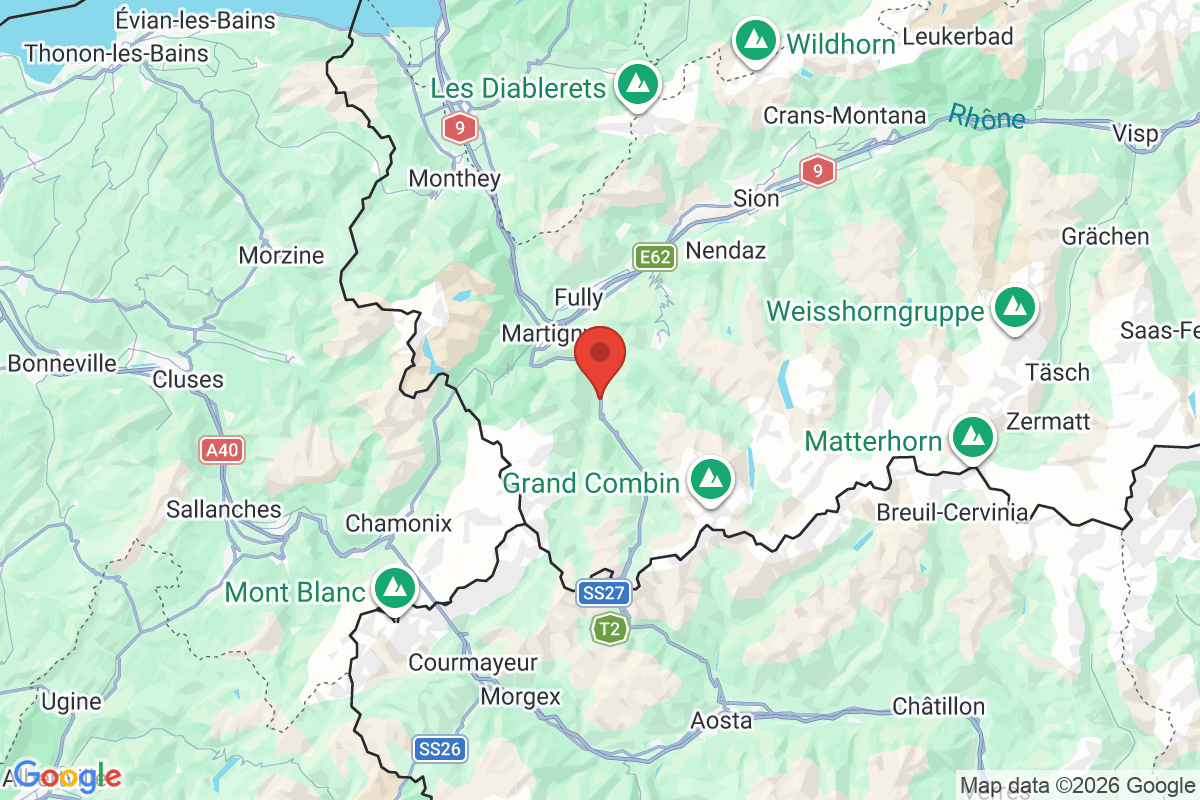 Carte de l'activité