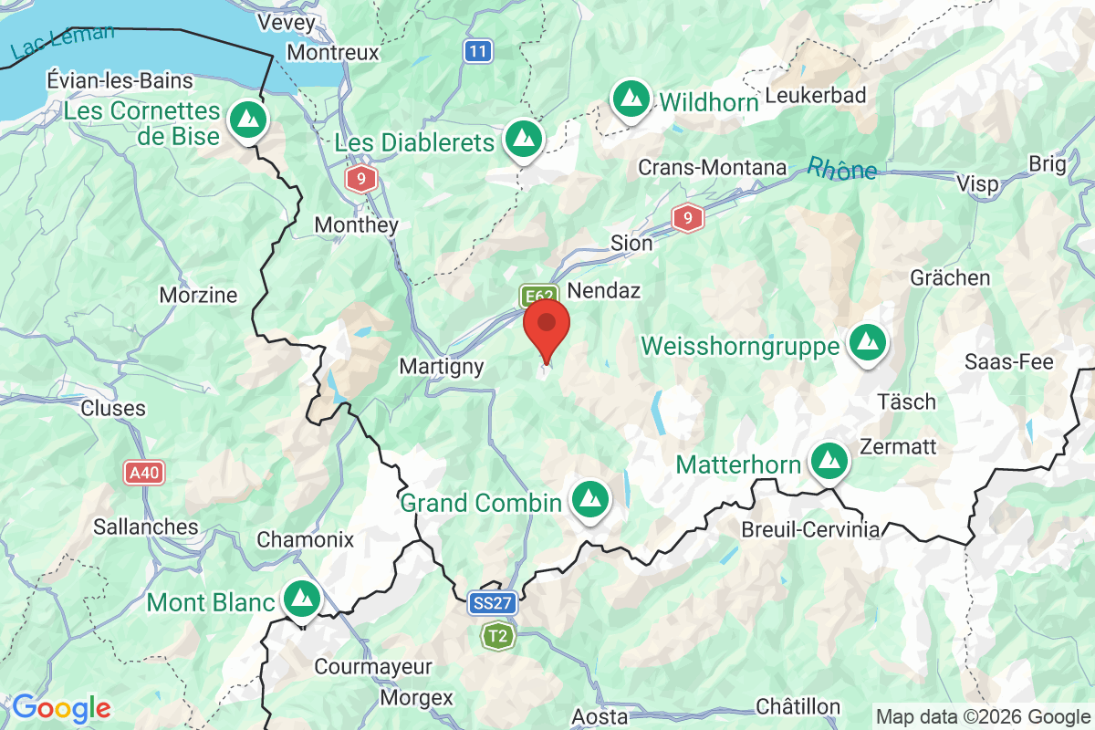 Carte de l'activité