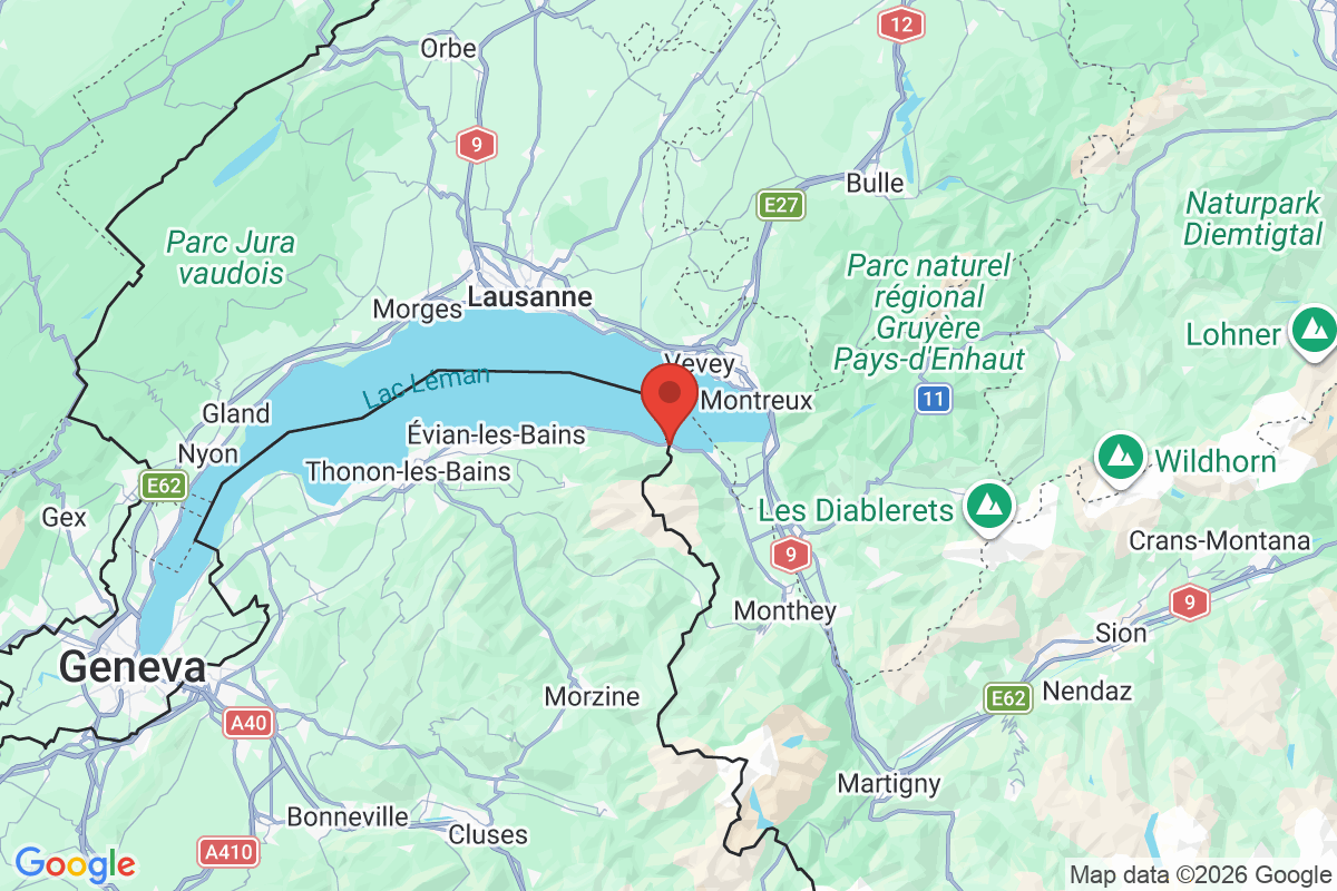 Carte de l'activité