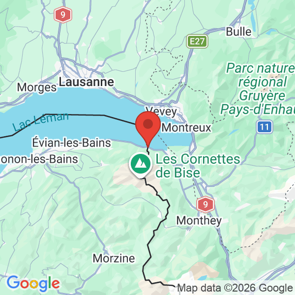 Carte de l'activité