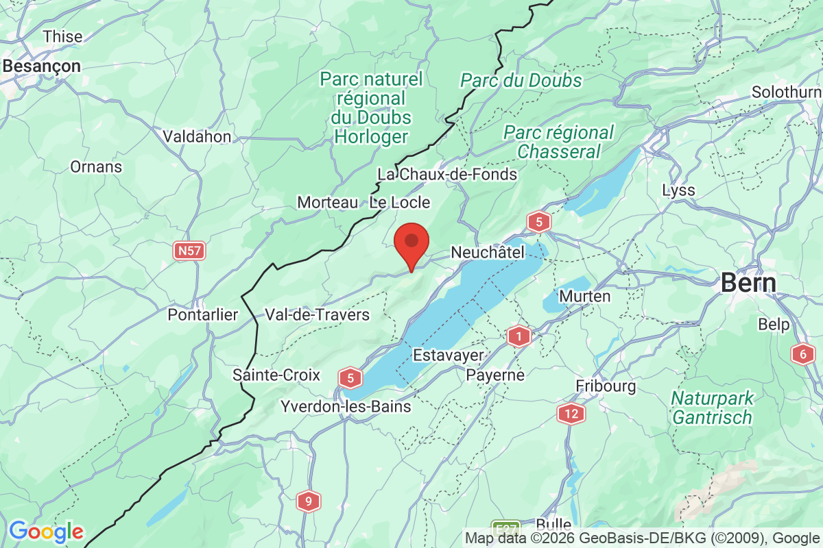 Carte de l'activité
