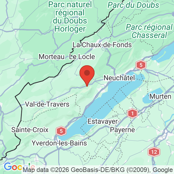 Carte de l'activité