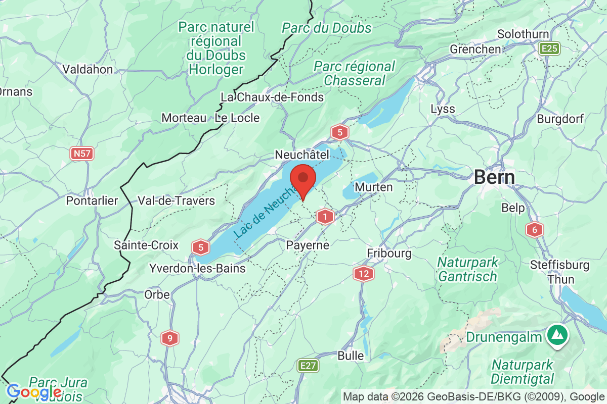 Carte de l'activité