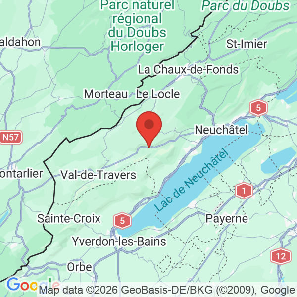 Carte de l'activité