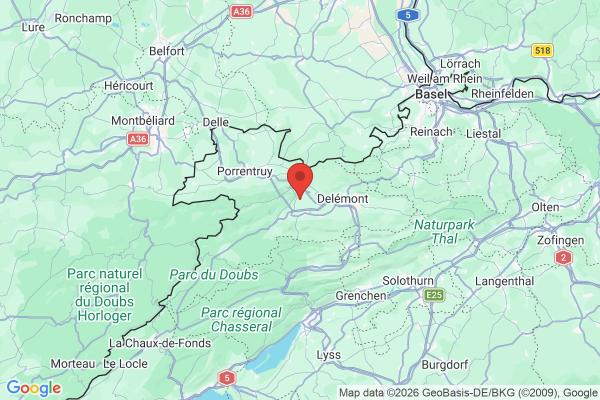 Carte de l'activité