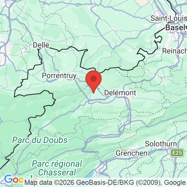 Carte de l'activité