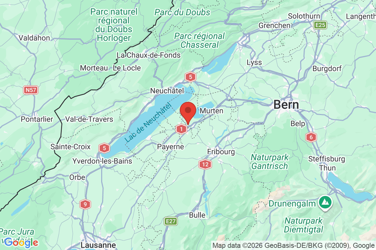Carte de l'activité