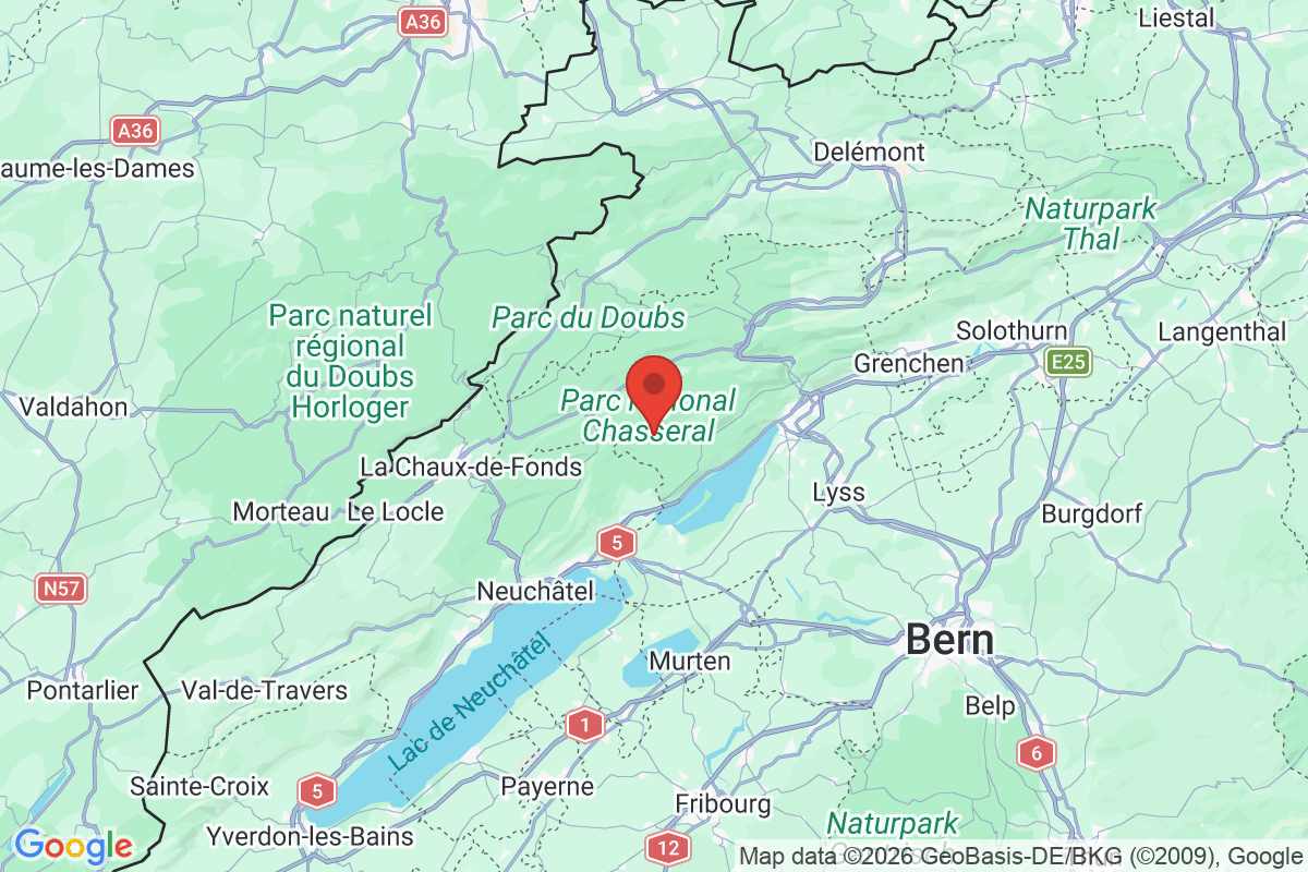 Carte de l'activité