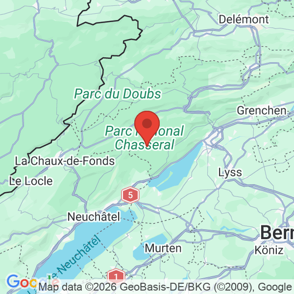 Carte de l'activité