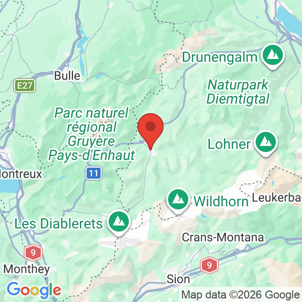 Carte de l'activité