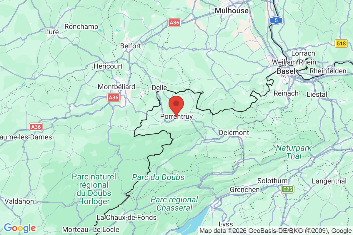 Carte de l'activité