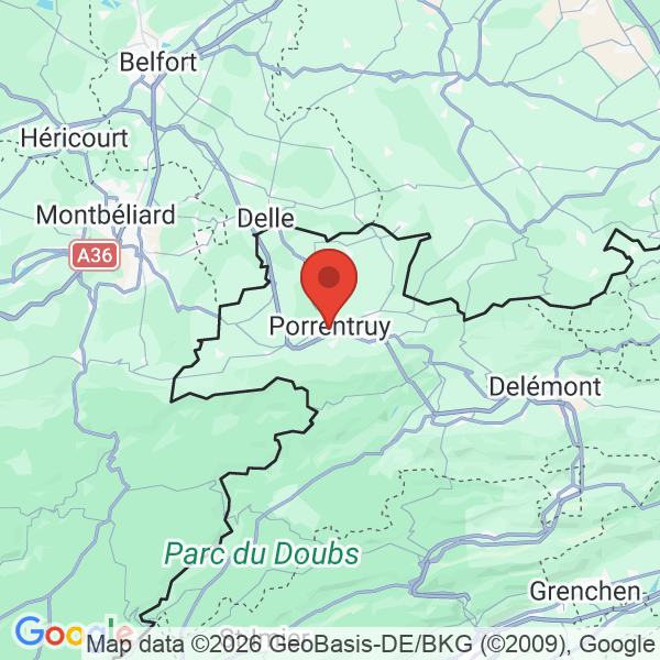 Carte de l'activité