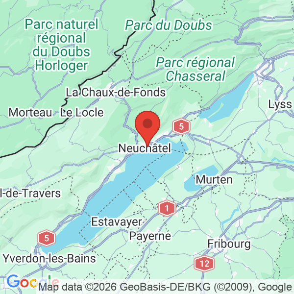 Carte de l'activité