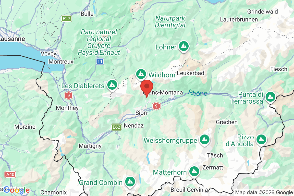 Carte de l'activité