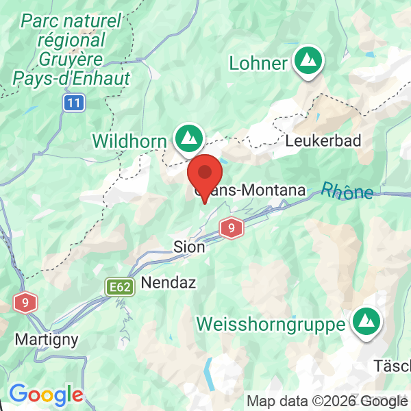 Carte de l'activité