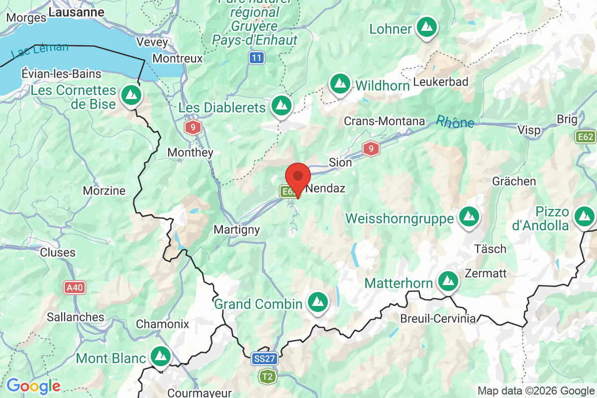 Carte de l'activité