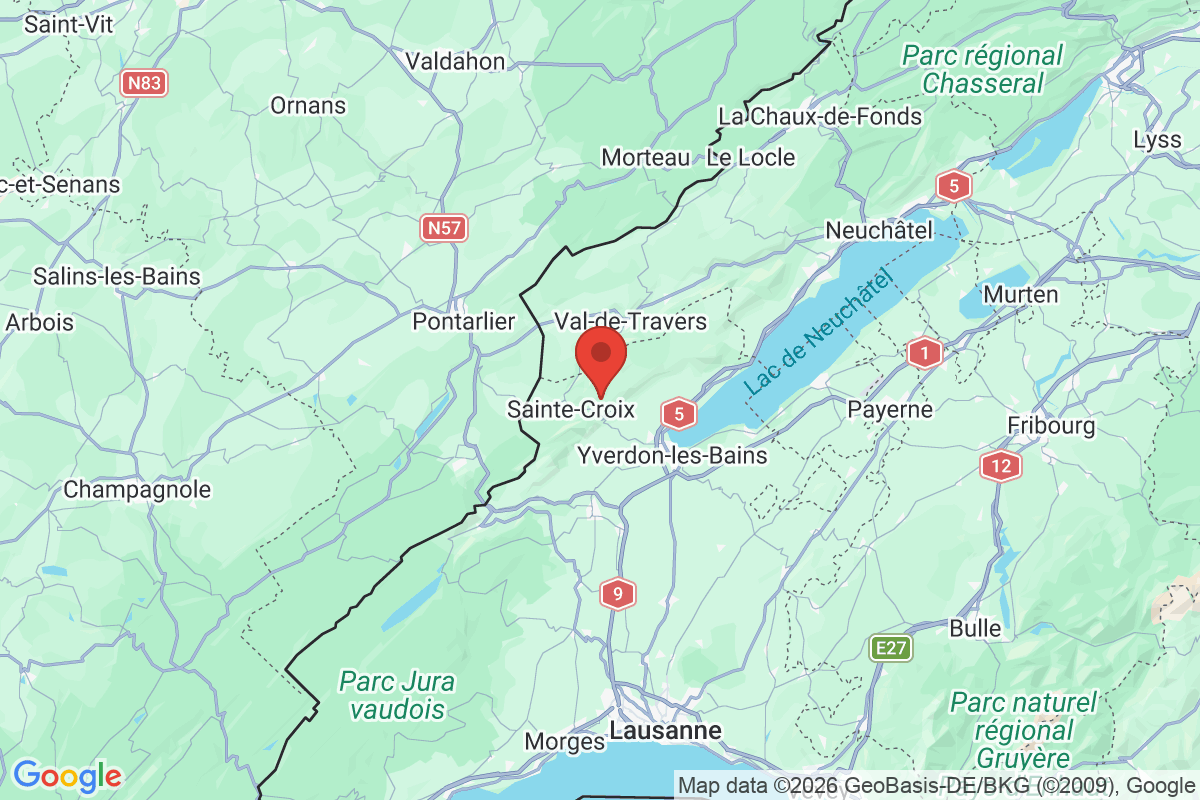 Carte de l'activité