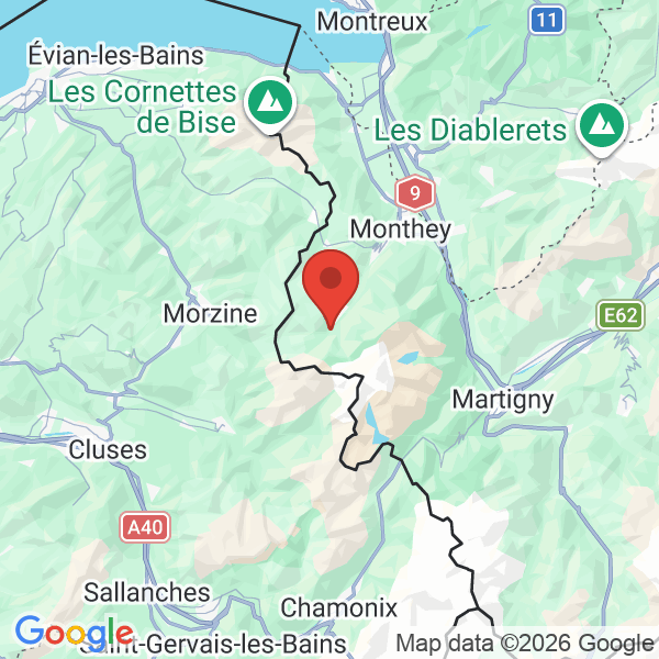 Prévisualisation de la carte