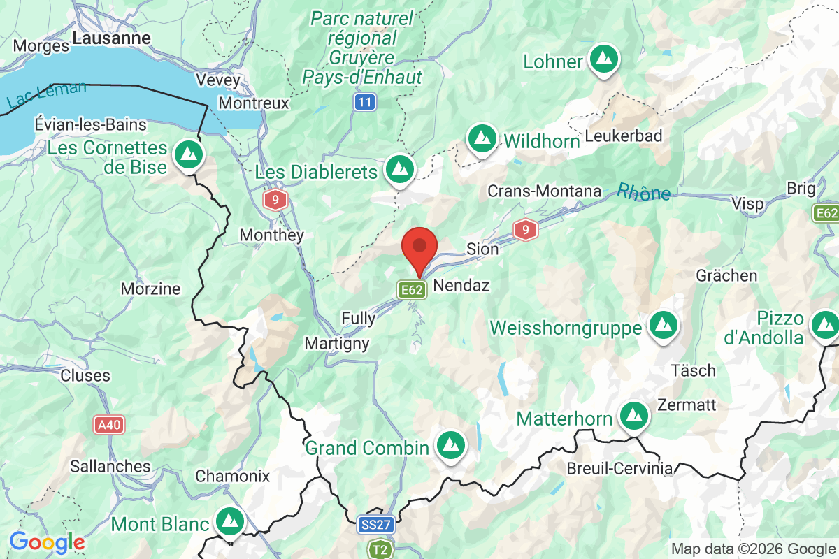 Carte de l'activité