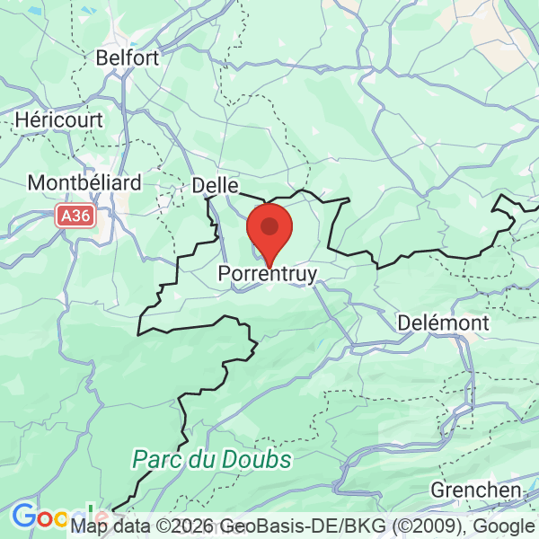 Carte de l'activité