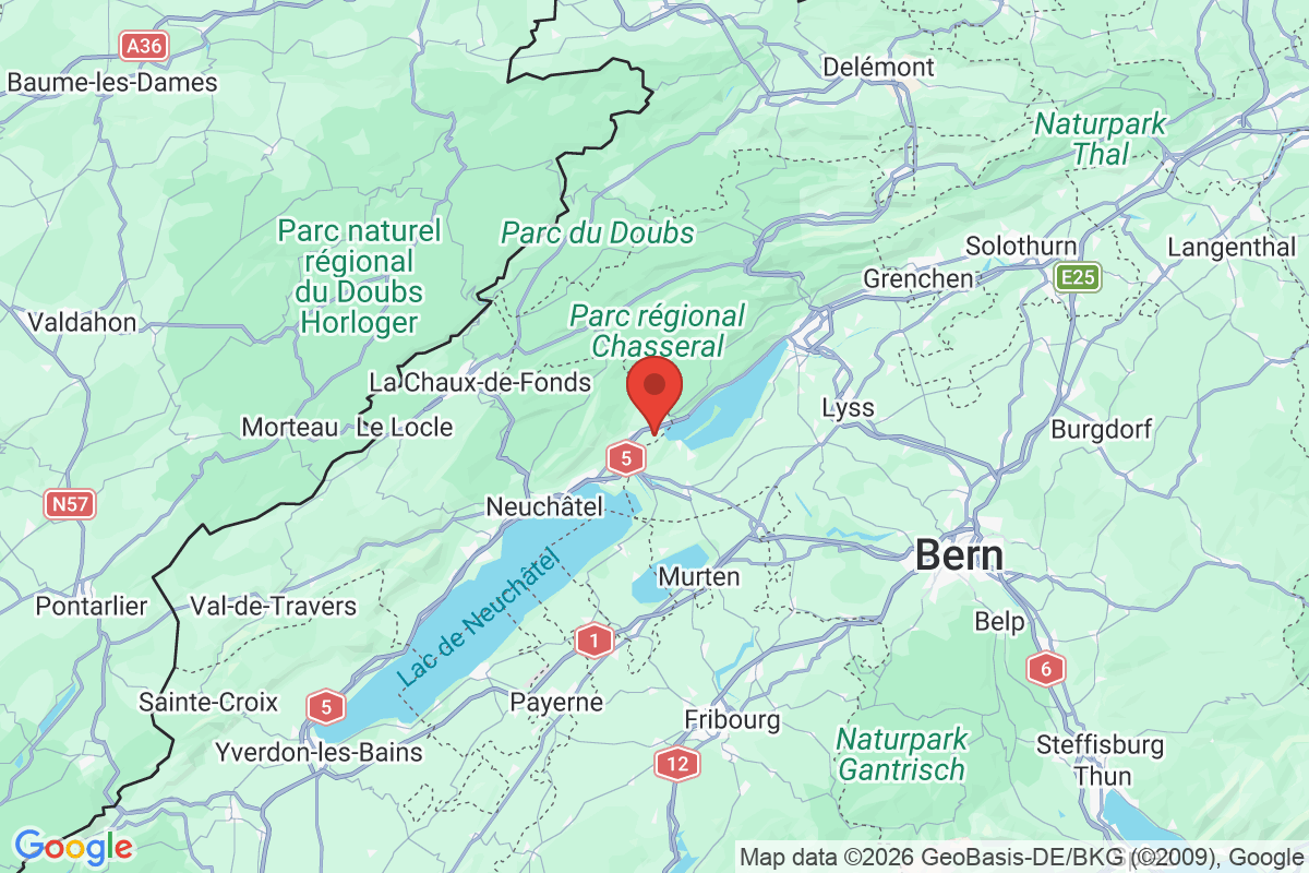 Carte de l'activité