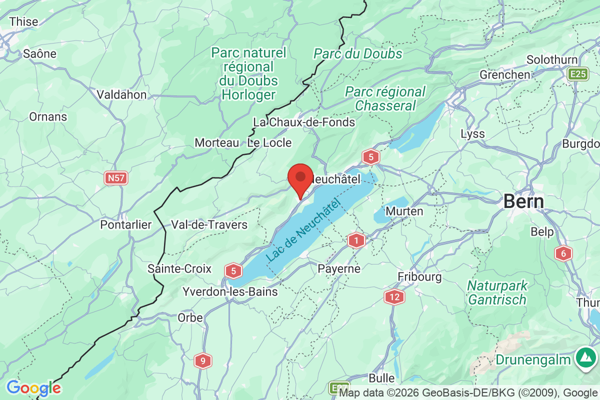 Carte de l'activité