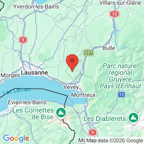 Carte de l'activité