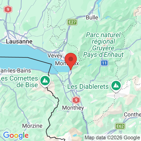 Carte de l'activité