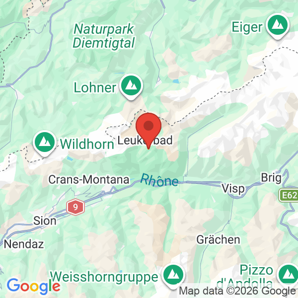 Carte de l'activité
