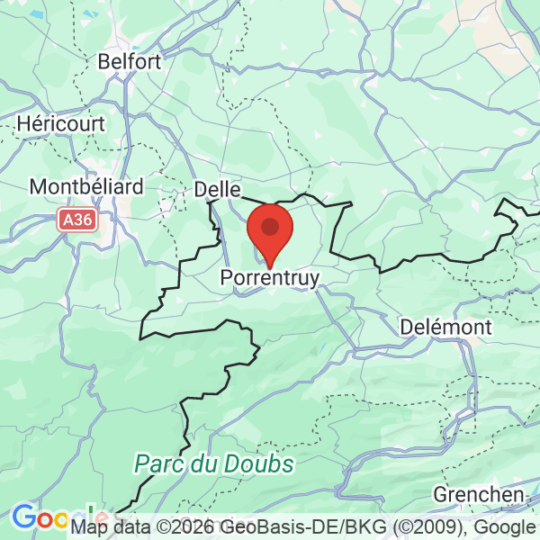 Carte de l'activité