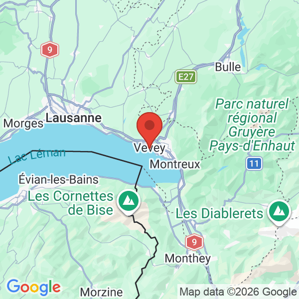Carte de l'activité